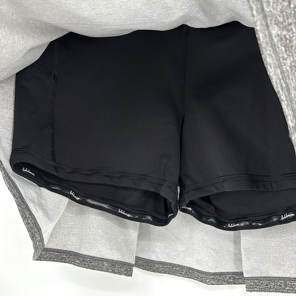 Lululemon Pace Rival Skirt (Tall) 4-Way Stretch 15" Women’s Size 10 Black EUC! - Picture 4 of 9